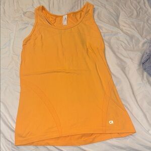 GAP Orange Active Tank Top